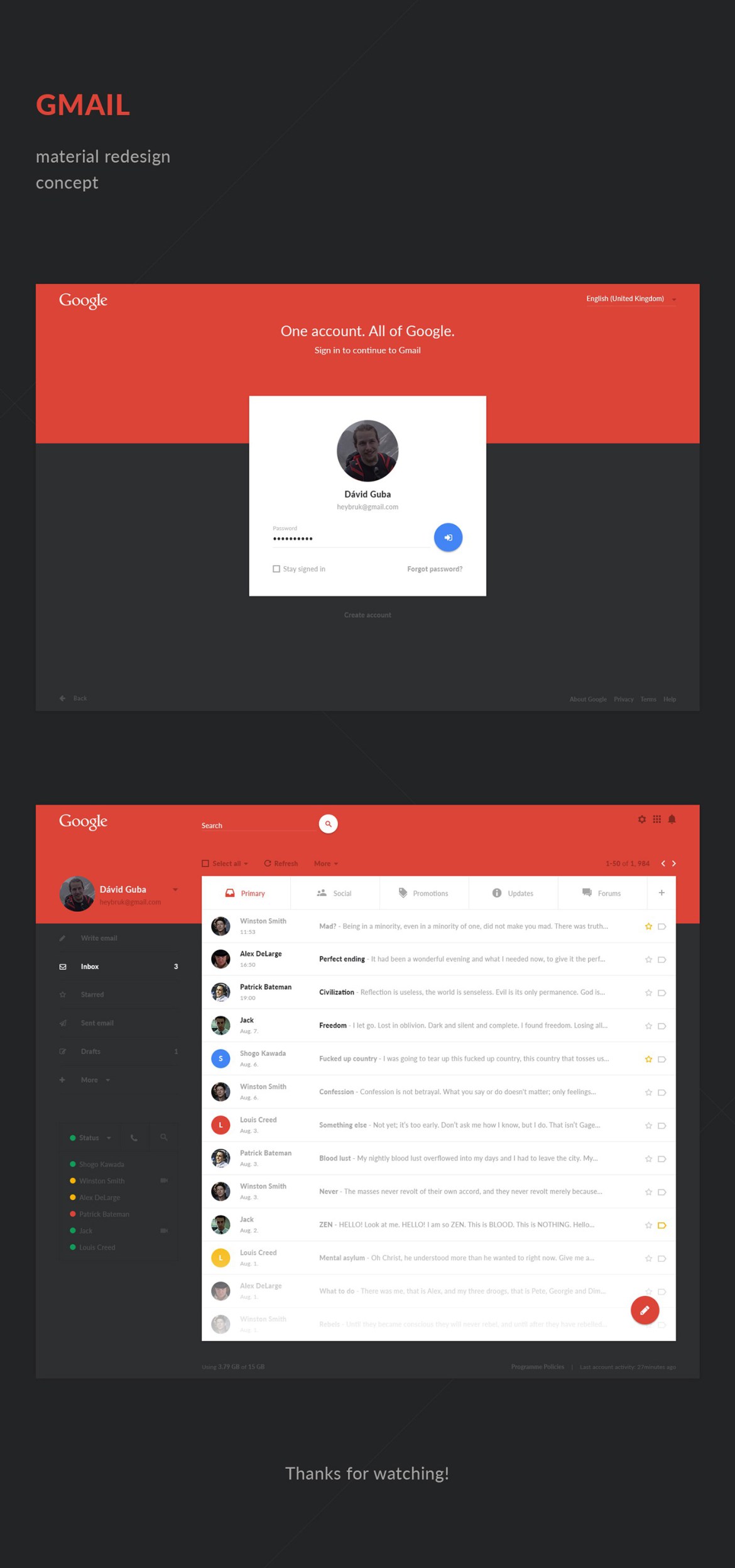 Gmail-Redesign