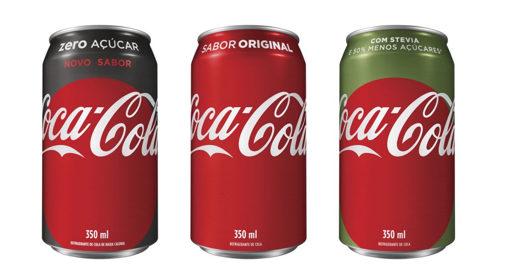 Novas embalagens Coca-Cola marca única